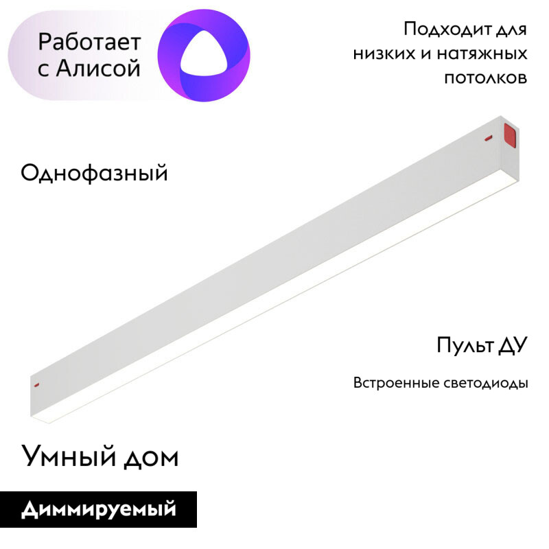 Трековый светильник Denkirs Smart DK8005-WH