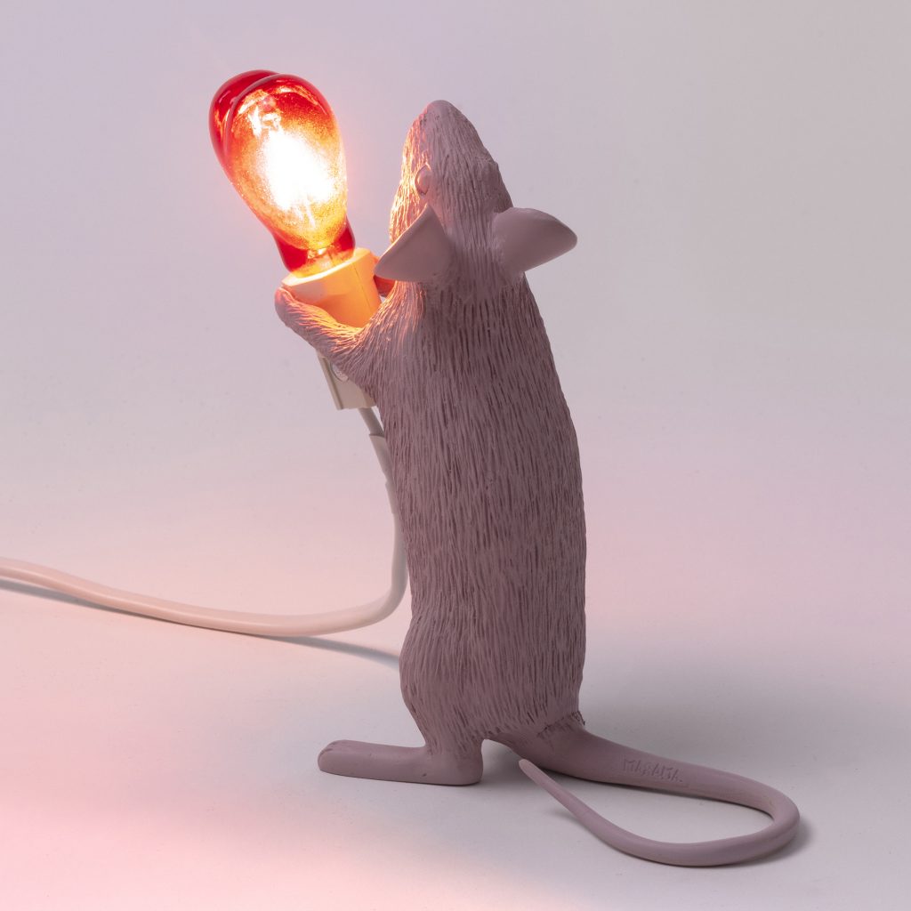 Настольная лампа Seletti Mouse Lamp 15220SV