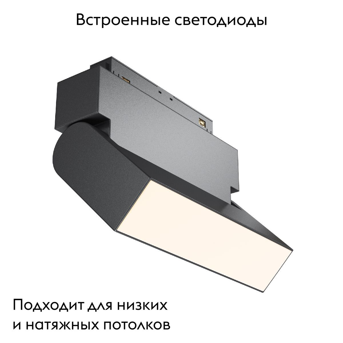 Трековый светильник Maytoni Technical Basis Rot TR075-2-10W3K-B