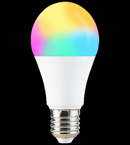 Светодиодная лампа Moes Smart LED Bulb Wi-Fi E27 7W 2700/6500K+RGB WB-TDA7-RCW-E27