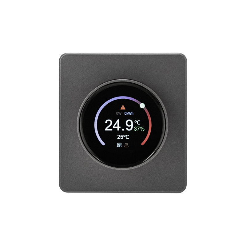Терморегулятор ROUND Wi-Fi с/у титан KRANZ KR-78-0728-2