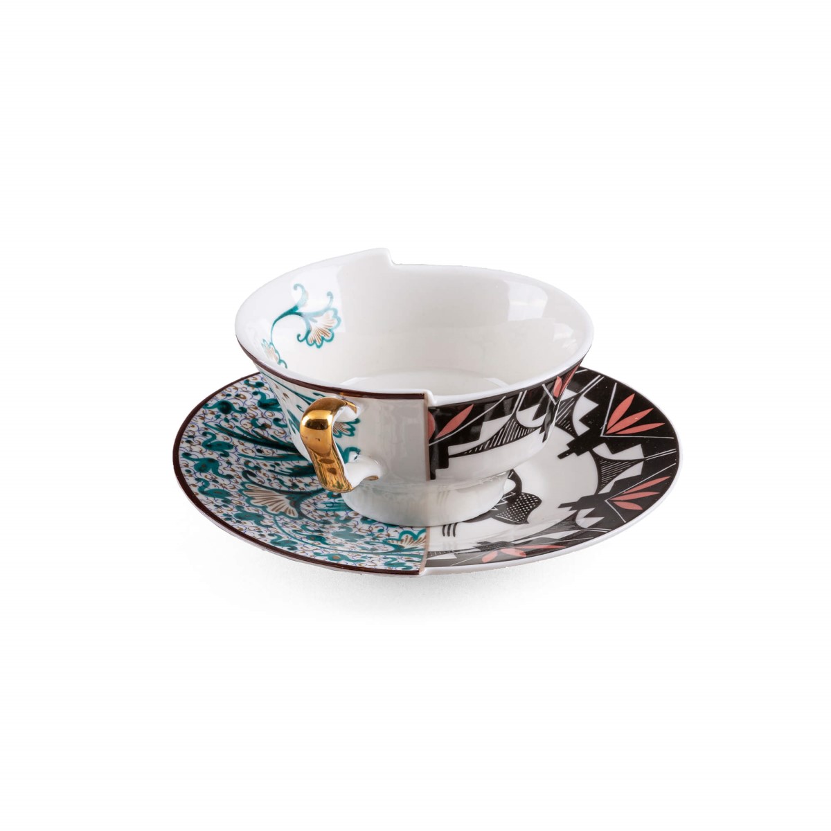 Блюдце с чашкой Aspero Seletti Hybrid 9173