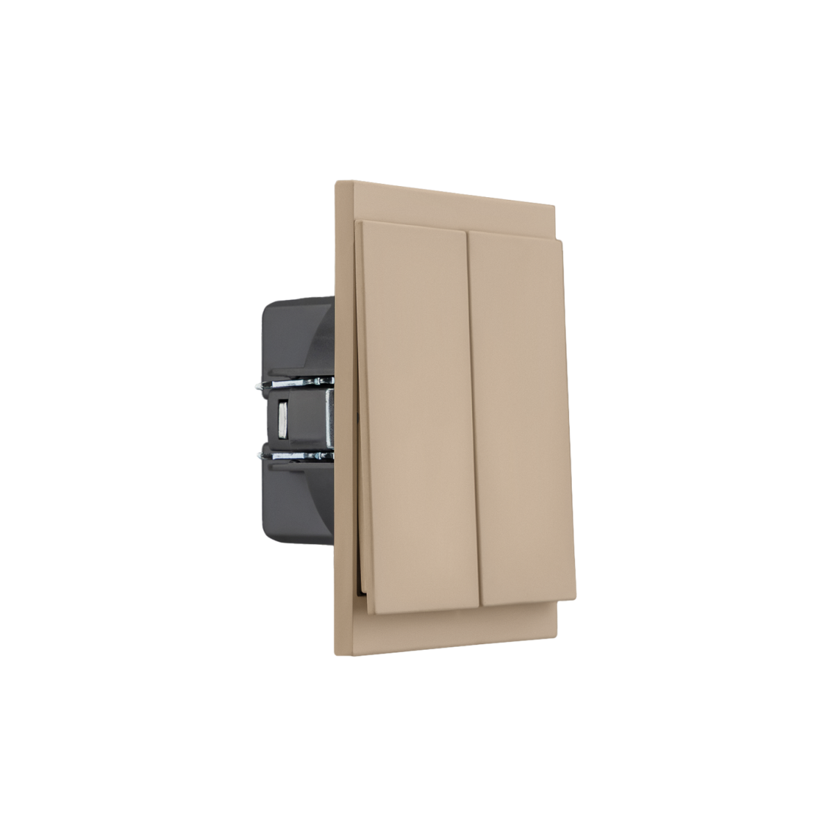 Выключатель SETE 2 кл 10А с/у кашемир IP20/IP44 KRANZ KR-79-0706-2