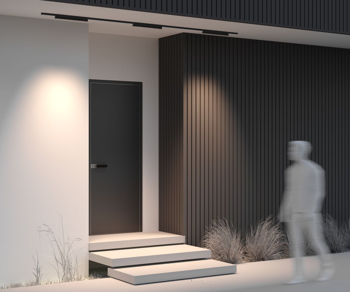 Уличный трековый светильник Maytoni Points O-TR02-2-S-24WB3K