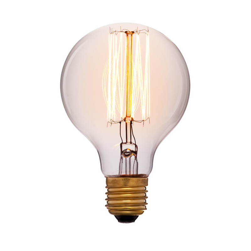 Лампа накаливания Sun Lumen E27 60W прозрачная 052-207а