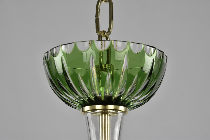 Подвесная люстра Bohemia Ivele Crystal 1309/16+8+4/300/3d G Cl/Clear-Green/H-1J