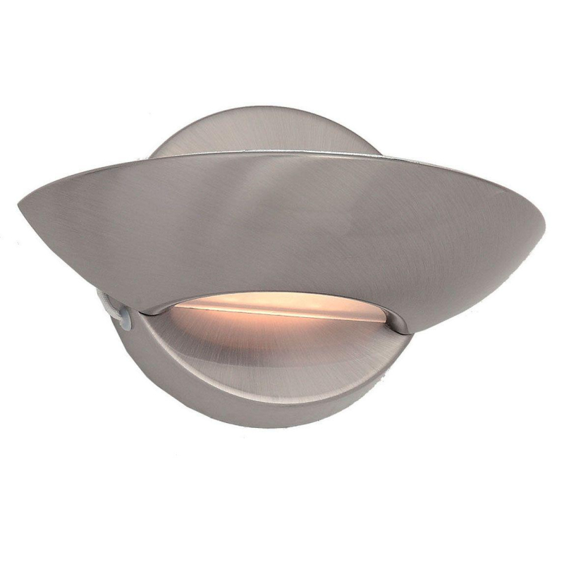 Настенный светильник Ideal Lux Lumina AP1 Nickel 002491