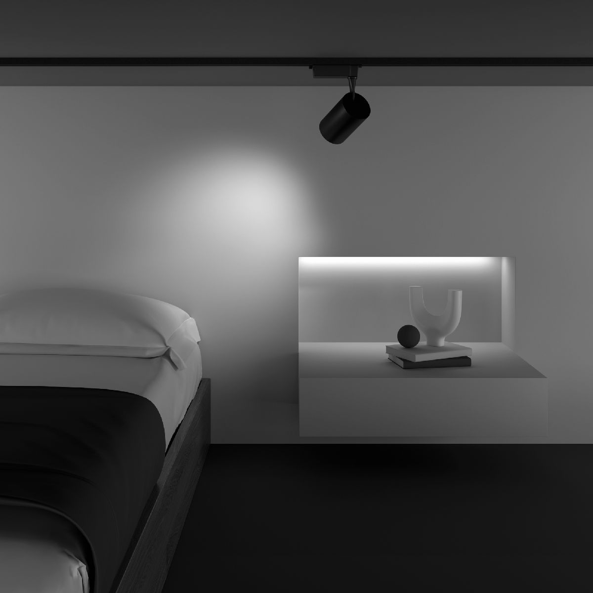 Трековый светильник Maytoni Technical Vuoro TR003-1-15W3K-M-B