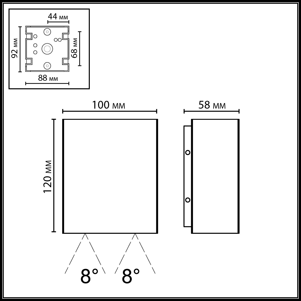Уличный настенный светильник Odeon Light Nature Arrow 7188/10WLP