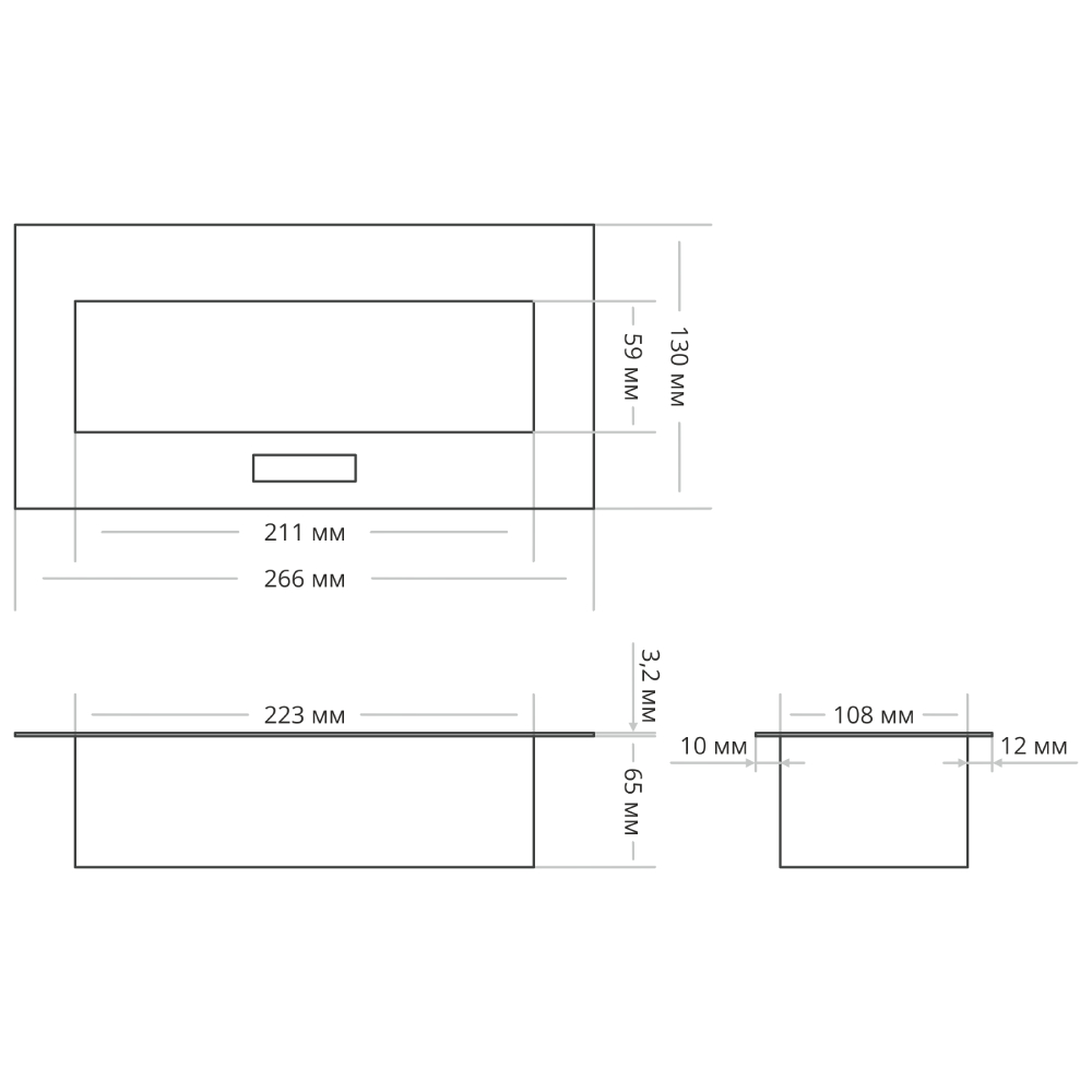 Блок розеток (2 секции и 2 USB) Mebax 00-00001338