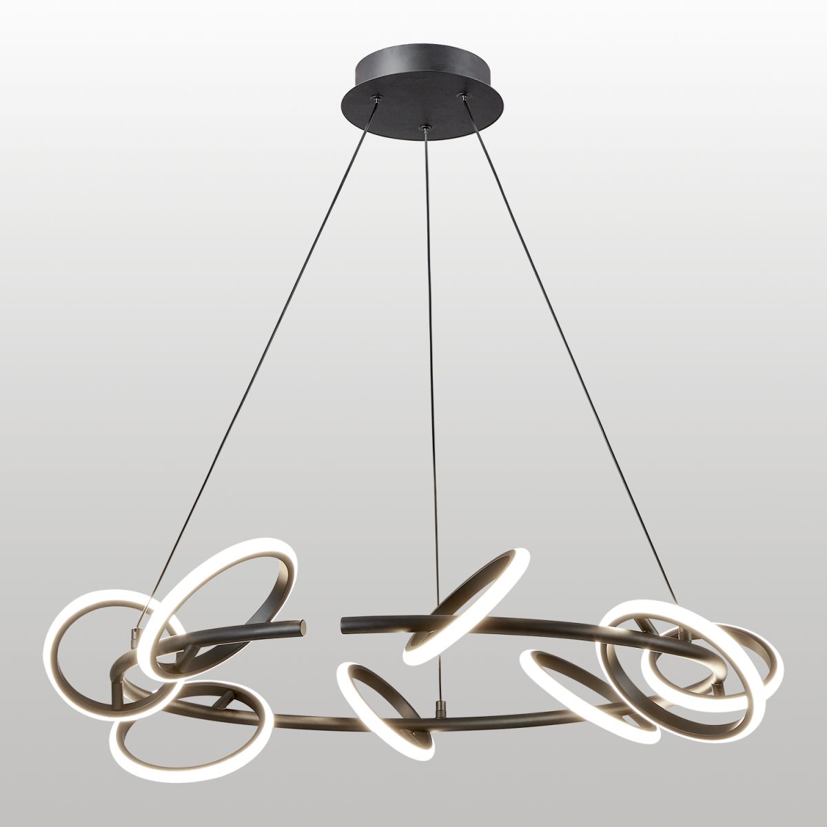 Подвесная led люстра Lussole Kimble LSP-7419