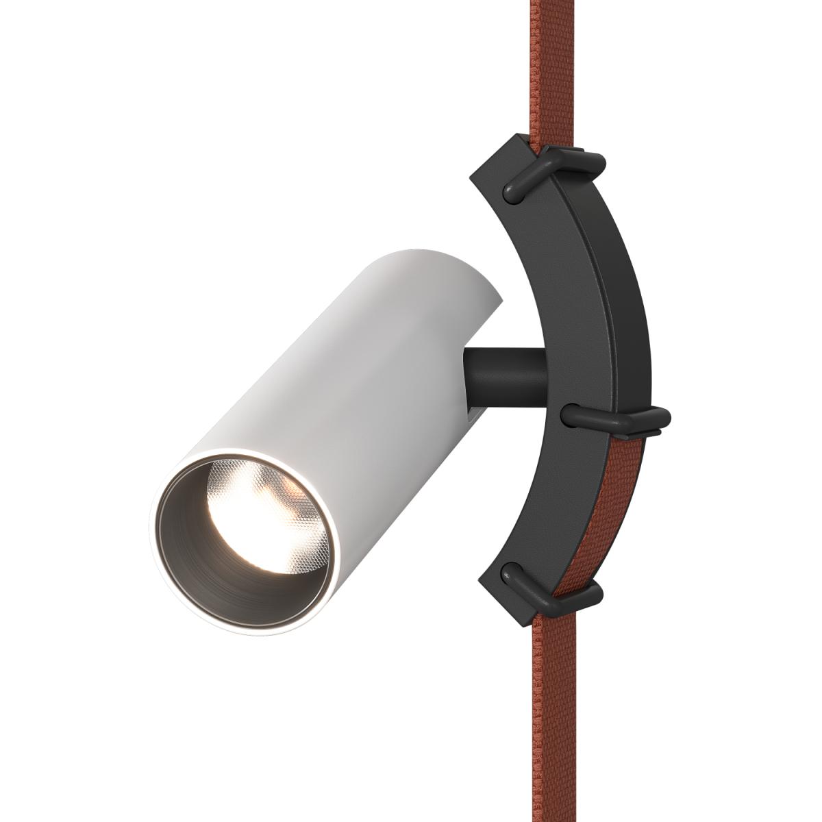 Трековый однофазный светильник Denkirs Belty spot DK5546-BW+BK