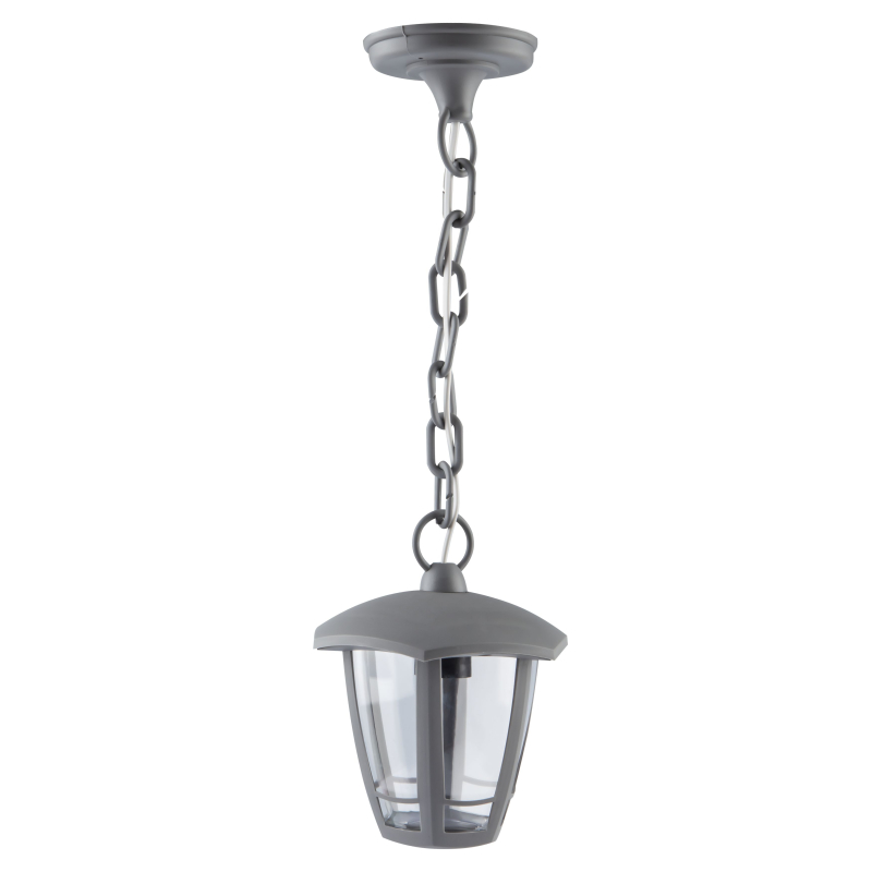 Уличный подвесной светильник ЭРА НСУ 07-40-002 «Марсель 1» серый Б0051214