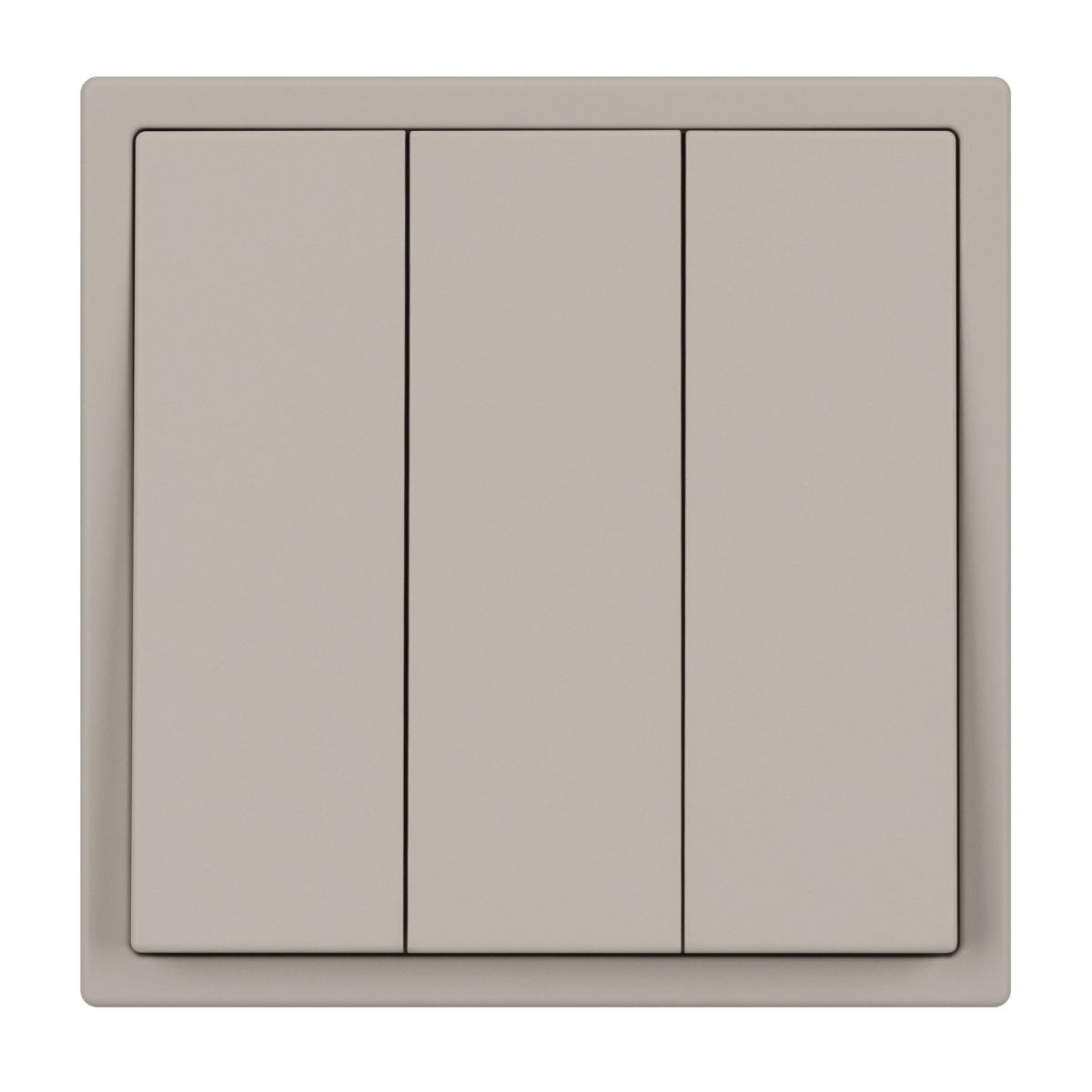 Механизм выключателя трехклавишный непроходной Arlight SWT-NOBE-MK03-SFPL-CA (230V, 10A) (Кашемир) 061797