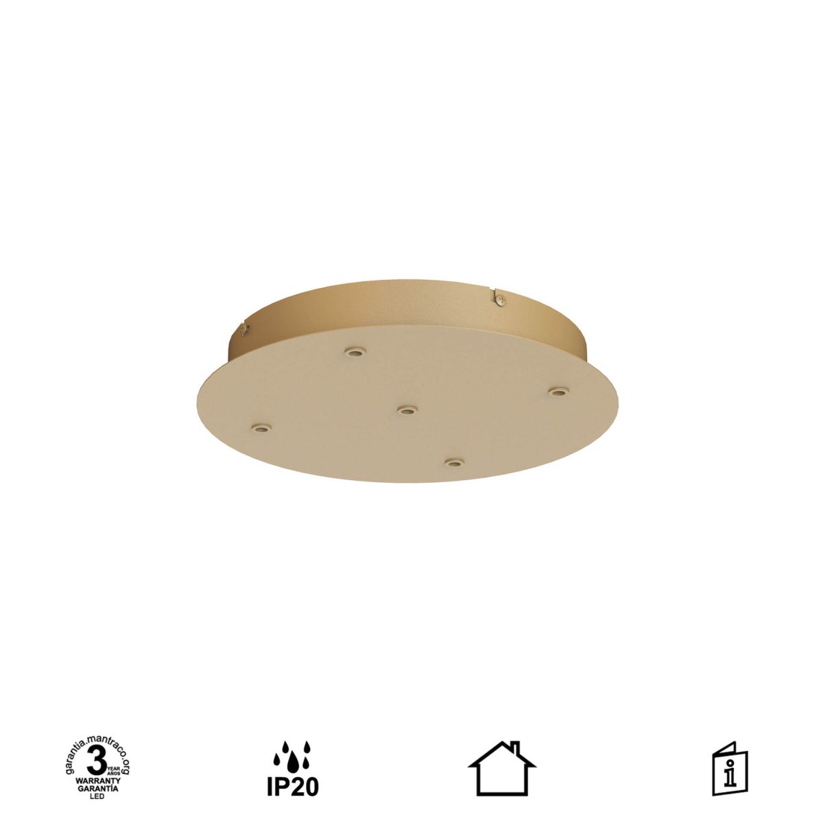 Основание потолочное 5L Mantra Modular Light Florones 9364