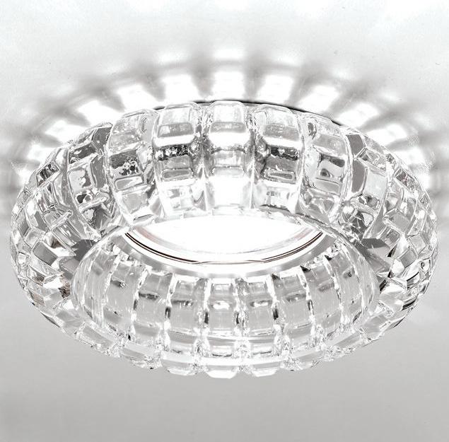 Встраиваемый светильник Ambrella Light Crystal D4141 CL/CH
