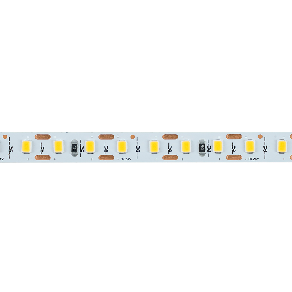 Светодиодная лента 24V Feron LS506, 120*SMD2835, 11W/m, IP20, 6500К (белый холодный) 53059