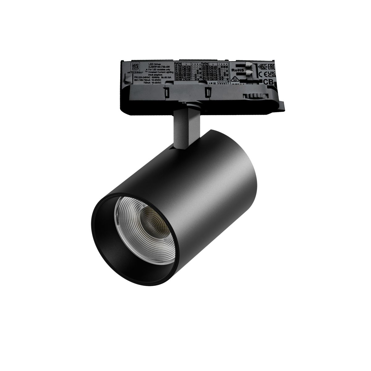 Трековый трехфазный светильник Quattro LED с адаптером Lightstar Alta Base A5347QT