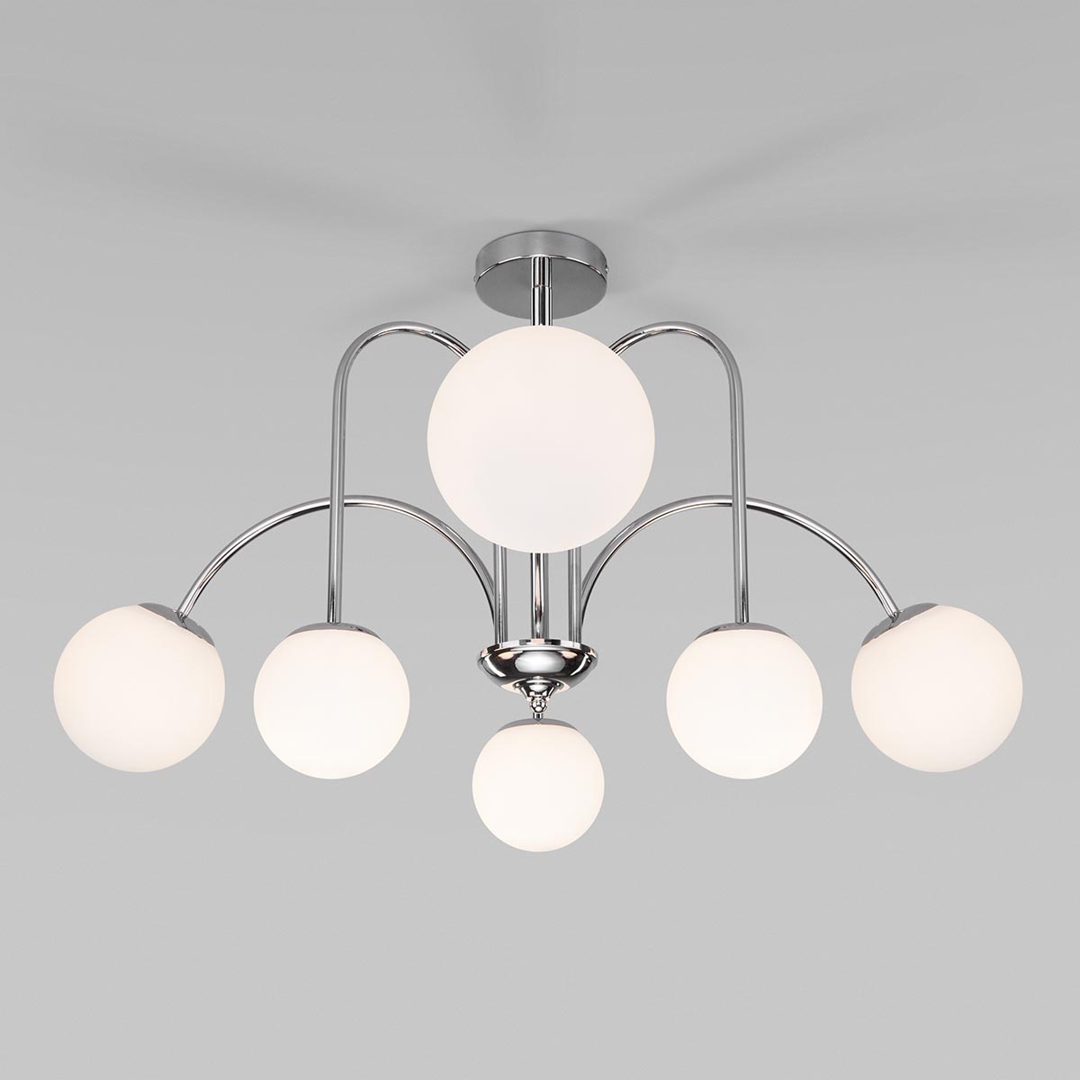 Потолочная люстра Eurosvet Alix 30177/6 хром Smart a055500