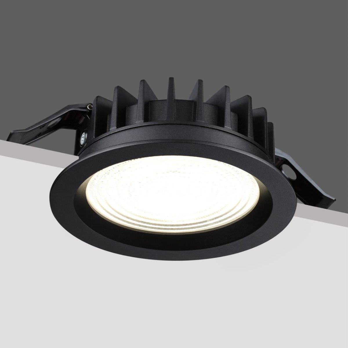 Встраиваемый светильник с переключателем цветовой температуры и угла рассеивания Novotech Wir Fluo 359847