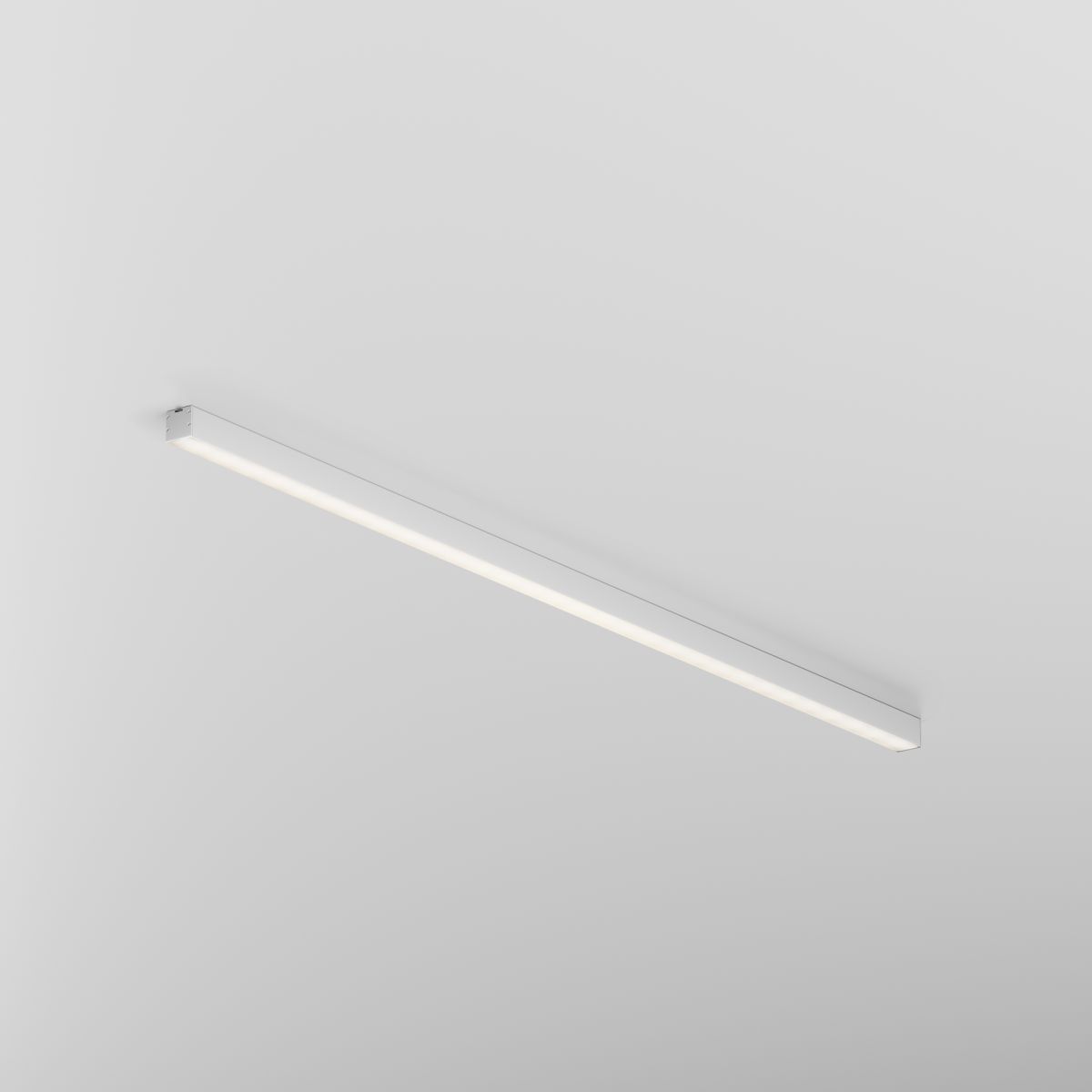 Линейный накладной светильник Maytoni Technical 4000K 50x50 (Серебро, 2 м) LL311024