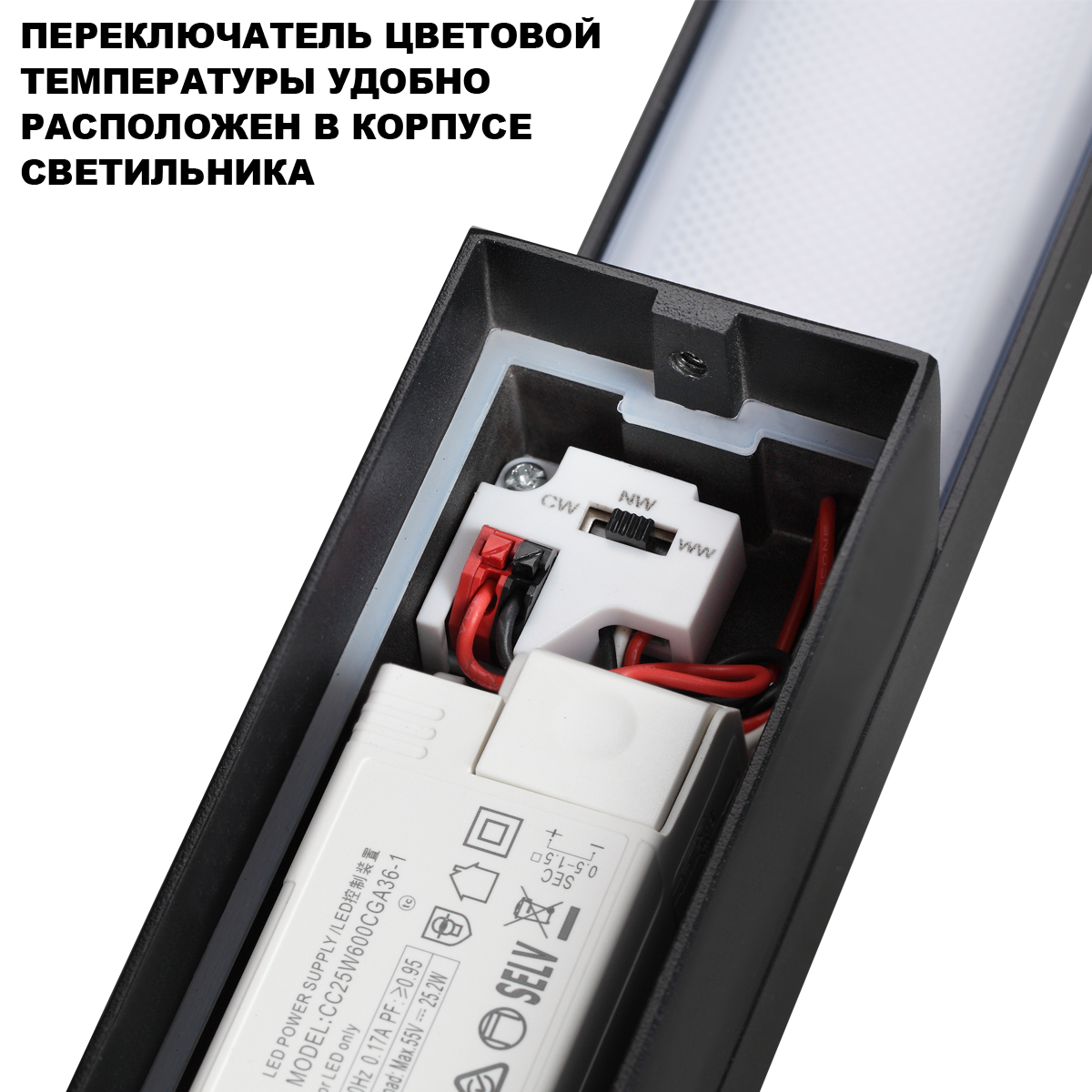 Уличный настенный светильник с переключателем цв. температуры Novotech Street Asa 359982