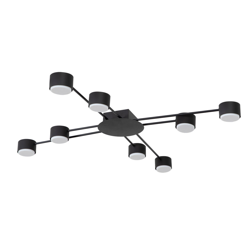 Потолочные люстры Arte Lamp Tracy A1527PL-8BK