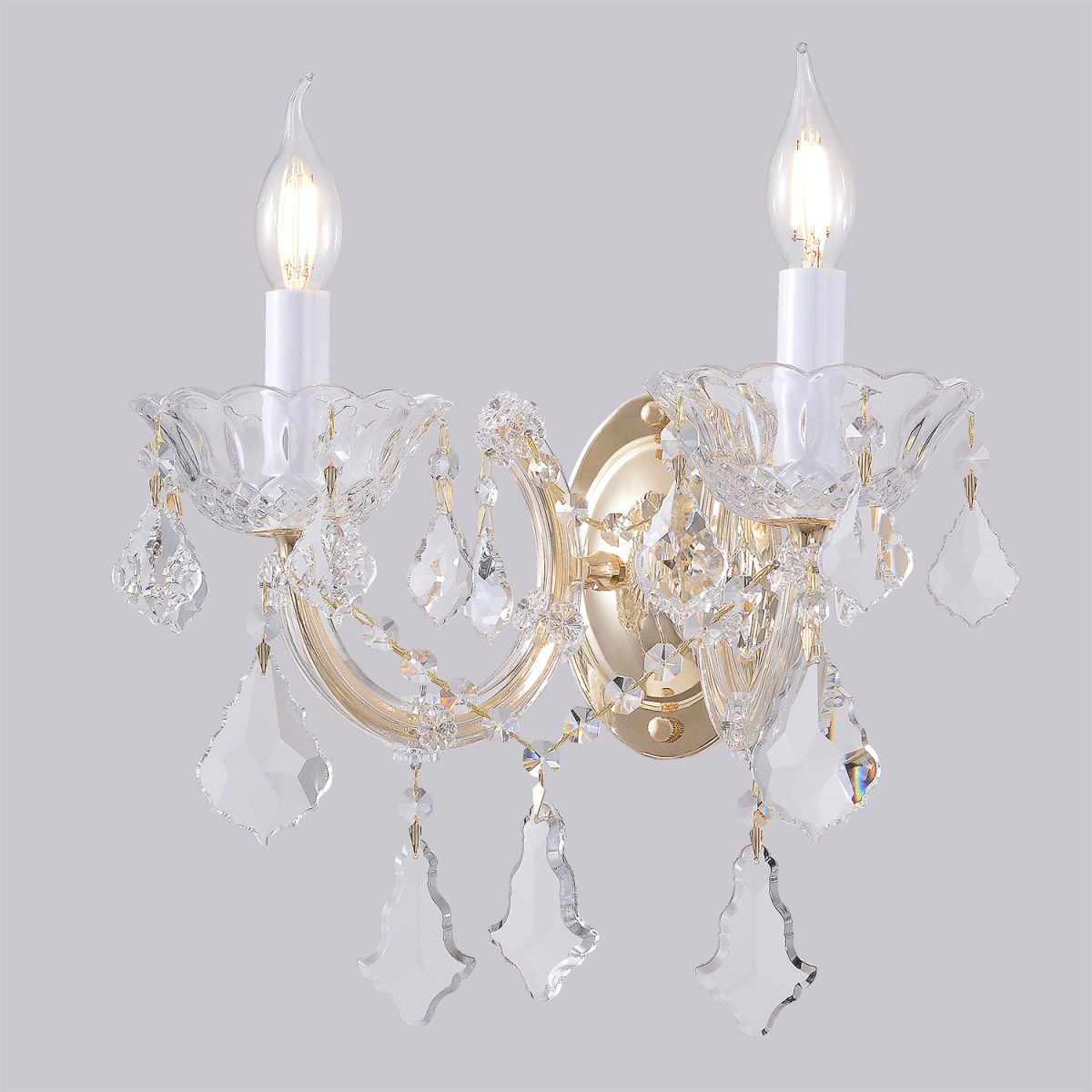 Бра Crystal Lux CRISTELLE AP2 GOLD