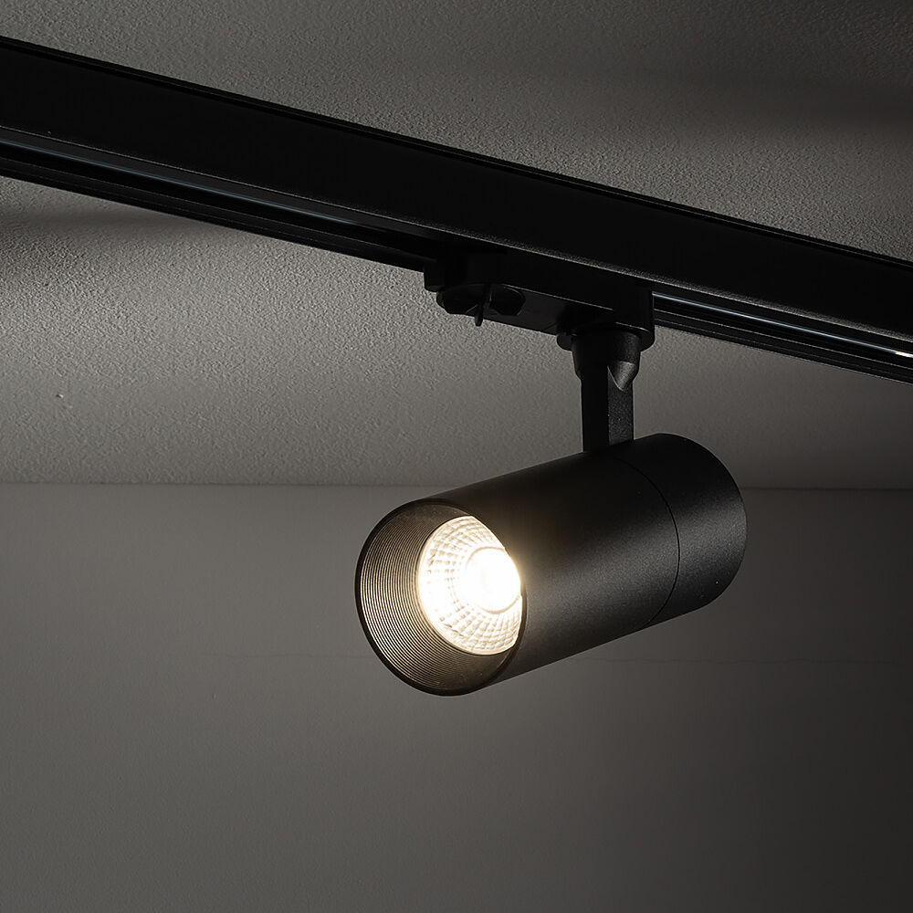 Трековый трехфазный светильник Nowodvorski Ctls Tinos Led Black 10400