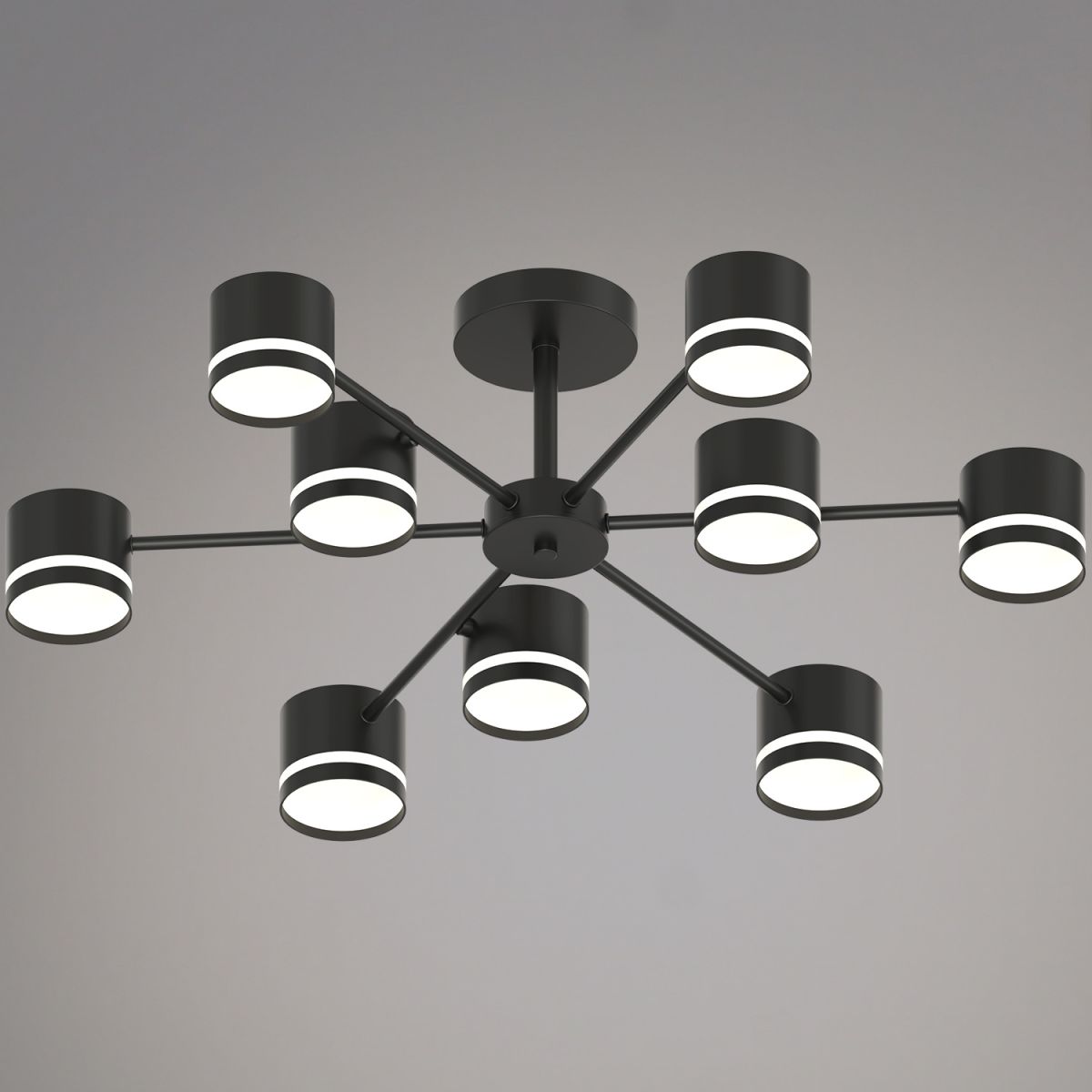 Люстра на штанге Reluce 89730-0.3-09 GX53 BK