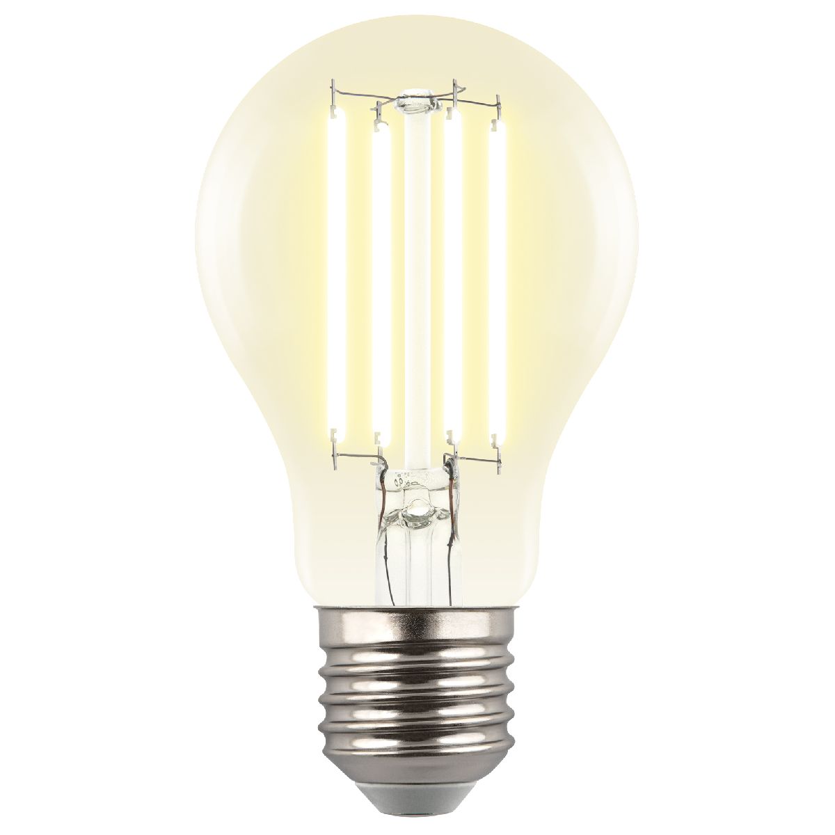 Лампа светодиодная филаментная Uniel LED-A60-7W/3000K/E27/CL GLY01TR UL-00011934