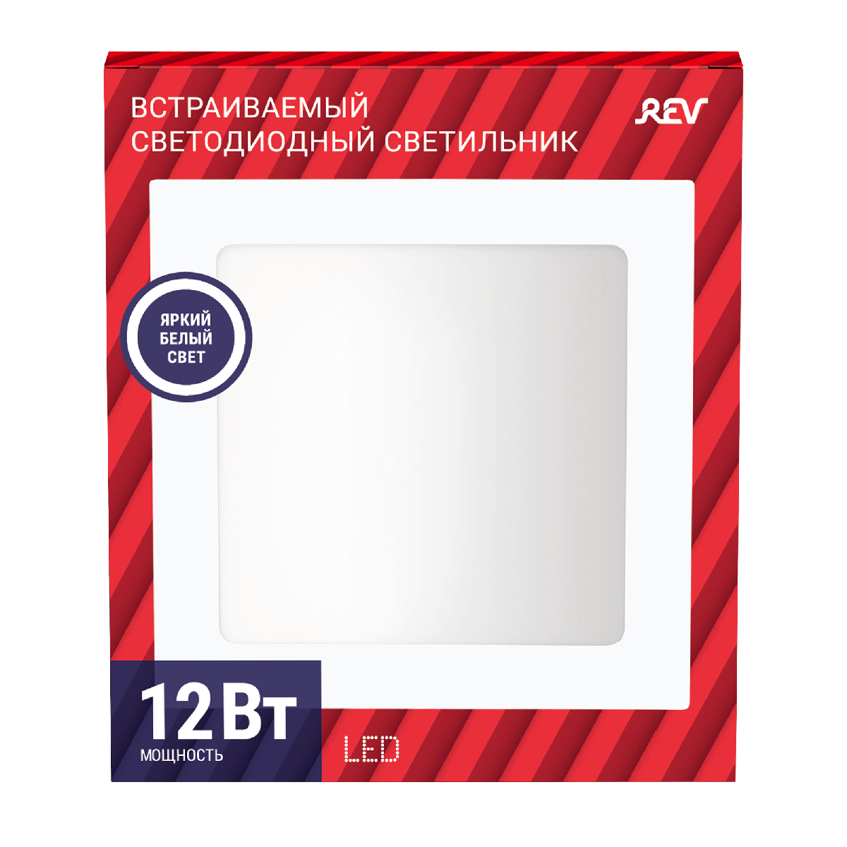 Встраиваемый светильник REV Superslim Quadro 28981 4