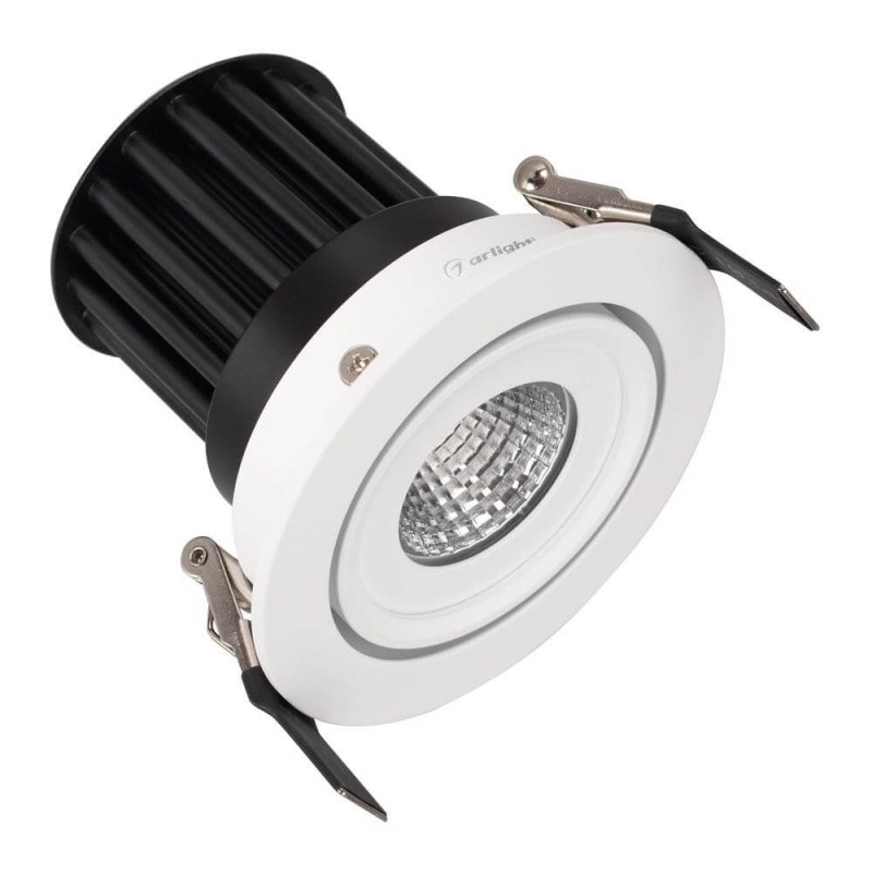 Встраиваемый светодиодный светильник Arlight LTD-95WH 9W Warm White 017463
