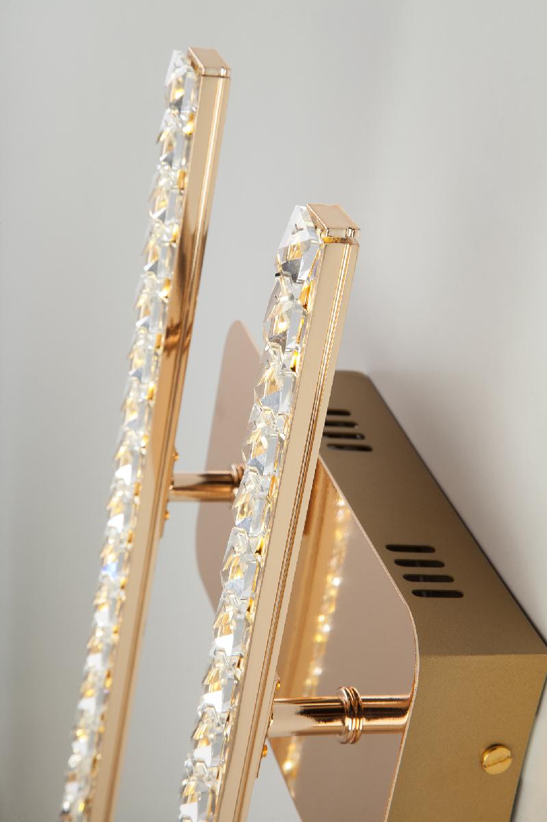 Настенный светодиодный светильник Eurosvet Soprano 90041/2 золото