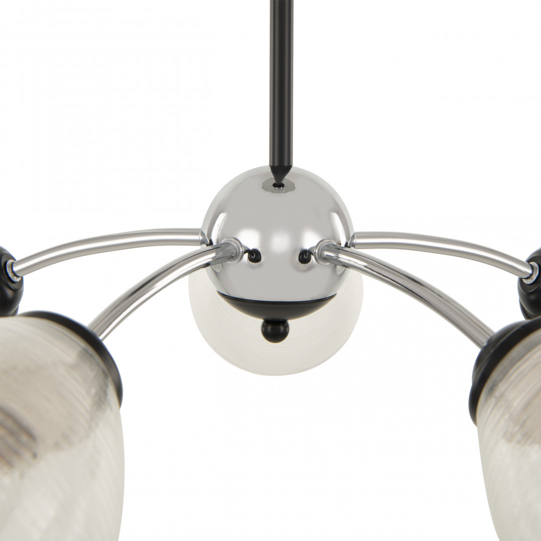 Люстра на штанге Arte Milano Napoli 329007/5 CR.BK