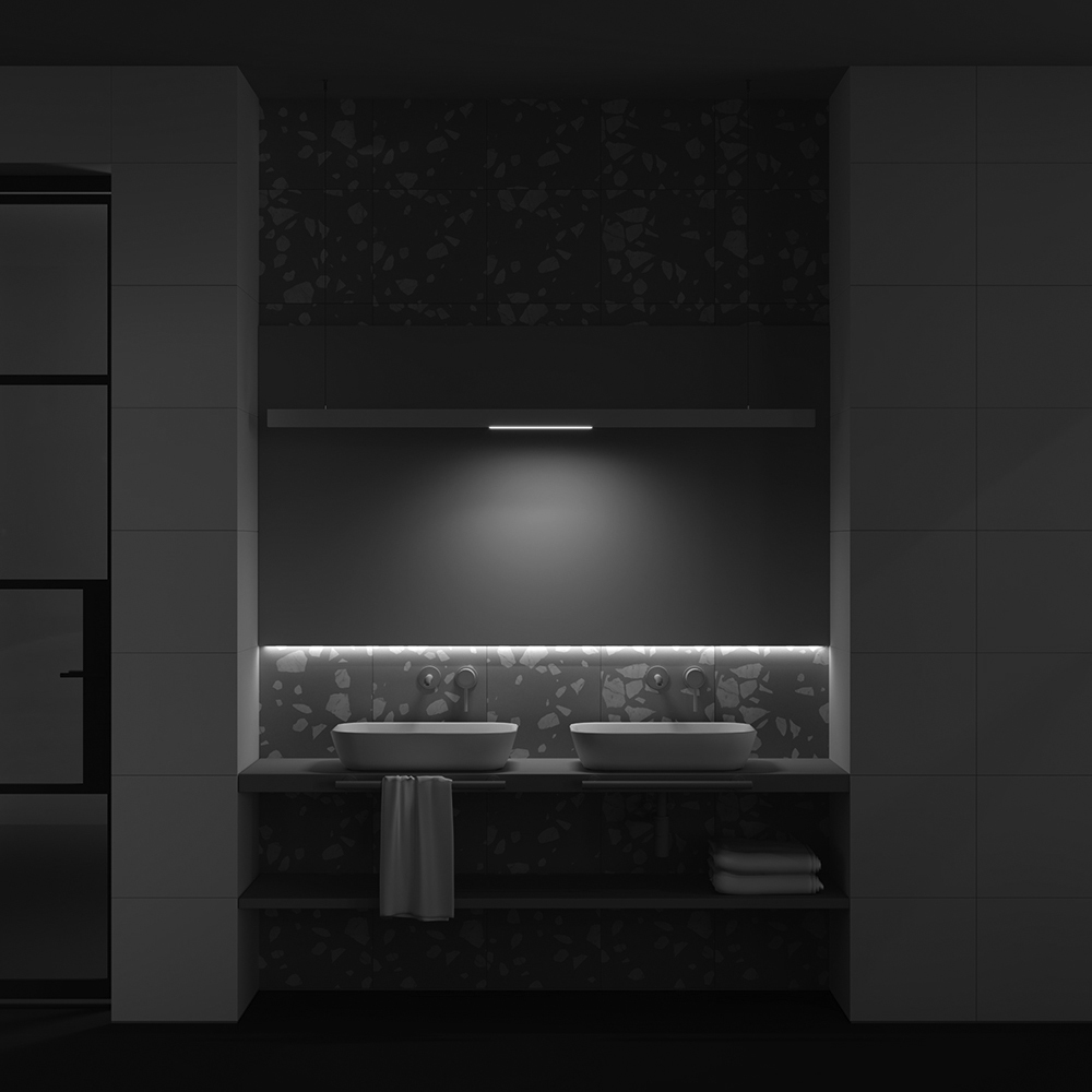 Трековый магнитный светильник белый Maytoni Basis TR030-4-12WTW-DD2-W