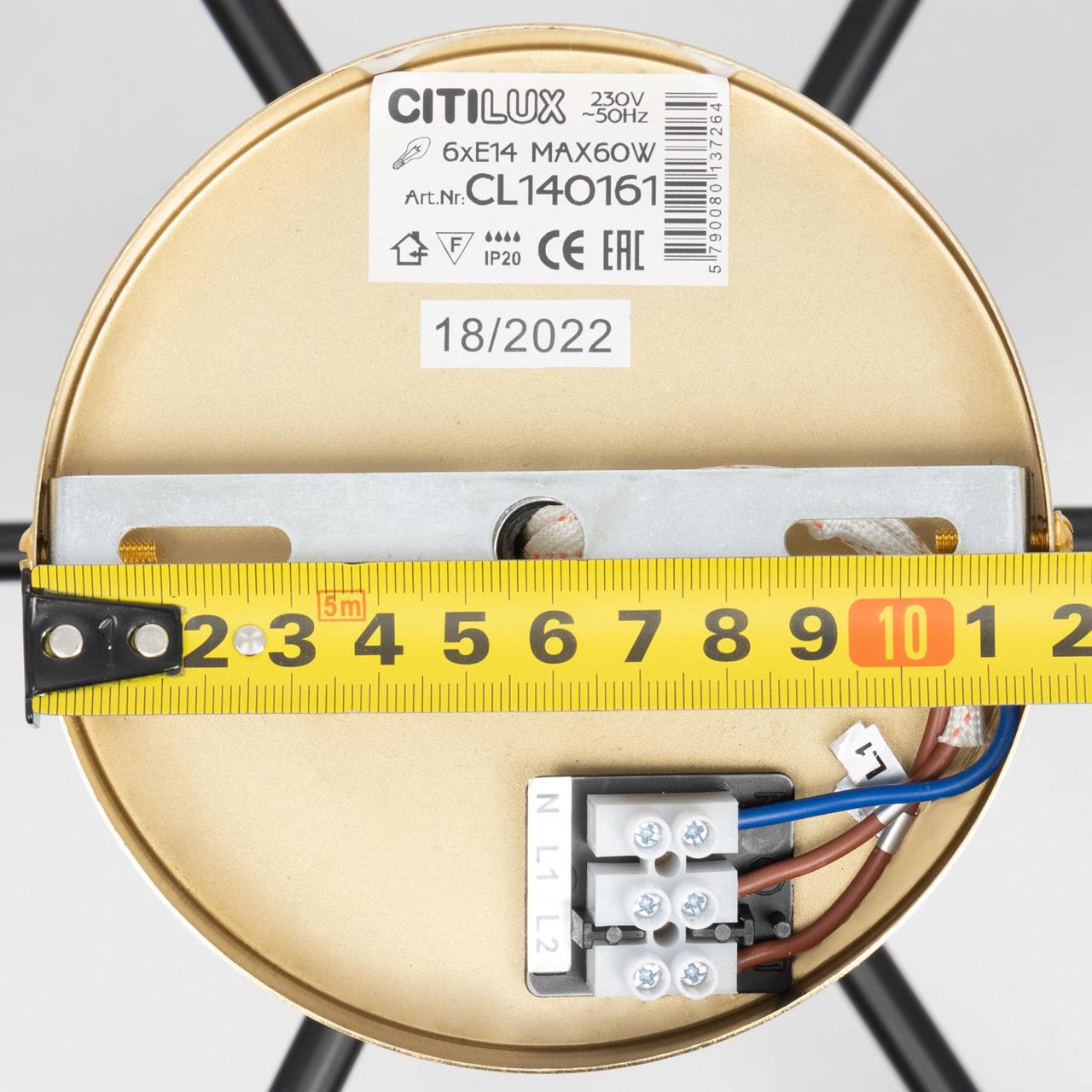 Люстра на штанге Citilux Бертон CL140161 в Москве