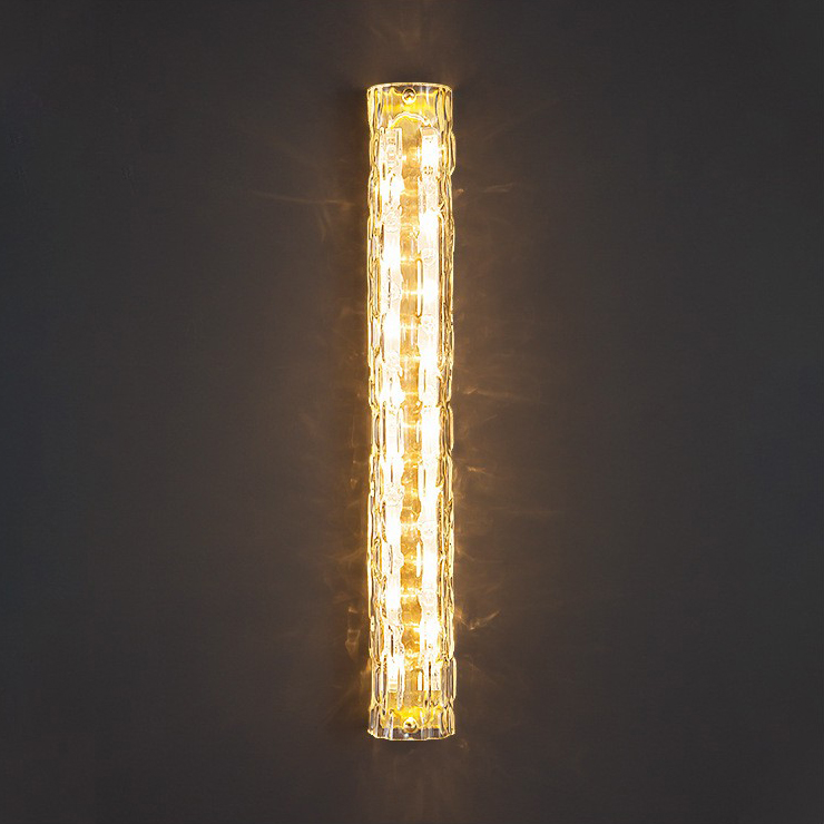 Настенный светильник DeLight Collection 88067W/L gold/clear