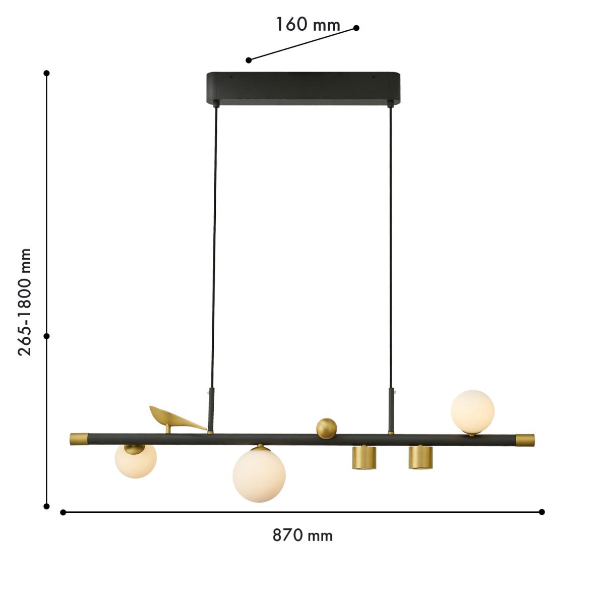 Подвесная люстра Favourite Sparrow 4324-5P