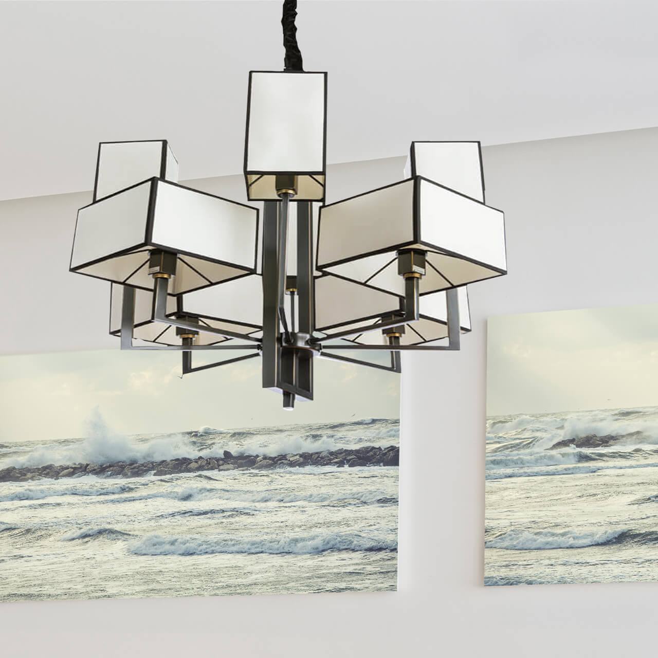 Подвесная люстра Divinare Porta 5933/01 LM-8