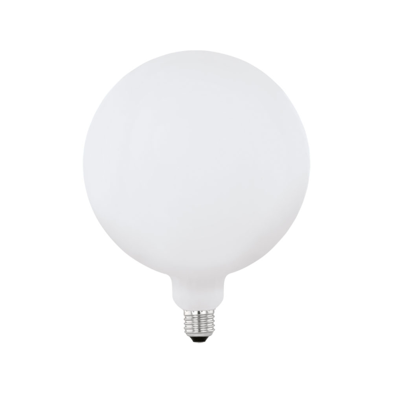 Лампа светодиодная Eglo E27 4W 2700K шар белый 11901
