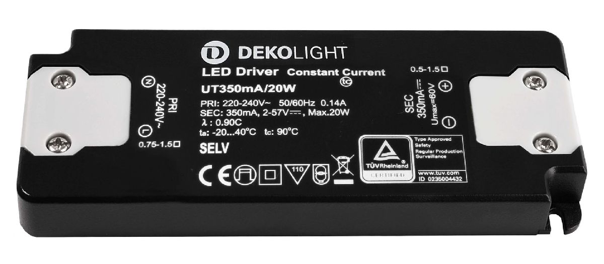 Блок питания Deko-Light 20Вт 220-240В IP20 862224