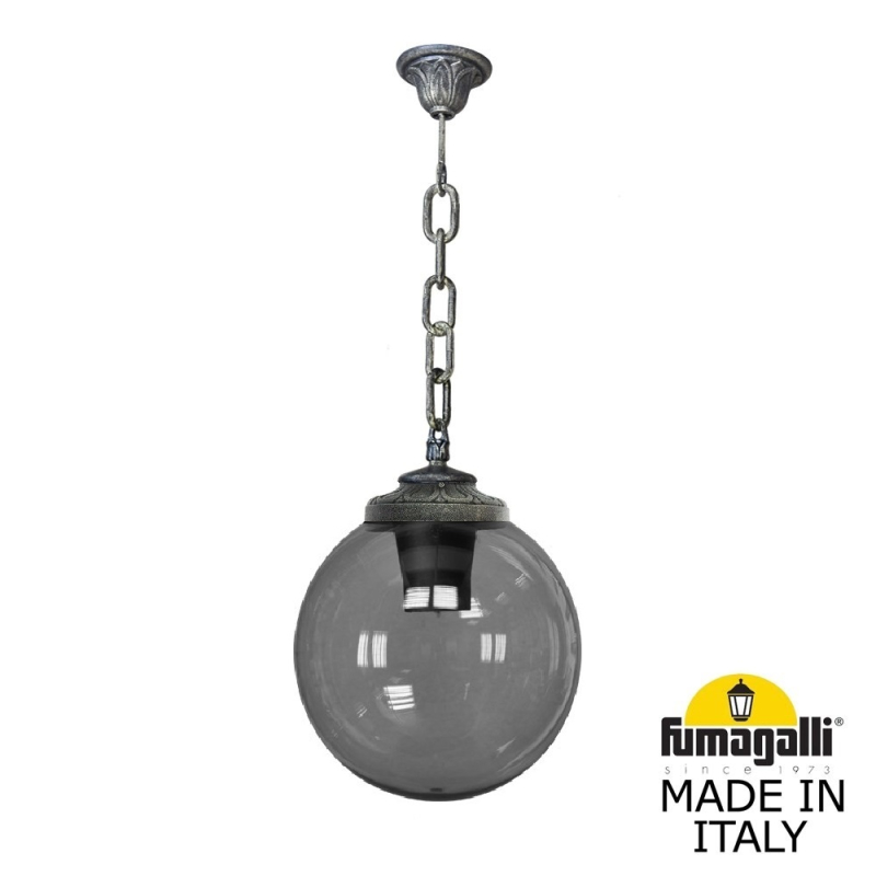 Подвесной уличный светильник Fumagalli Globe G30.120.000.BZF1R