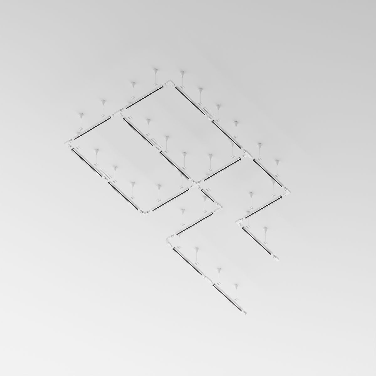 Шинопровод трехфазный Maytoni Technical Busbur trunking TRX005-312W