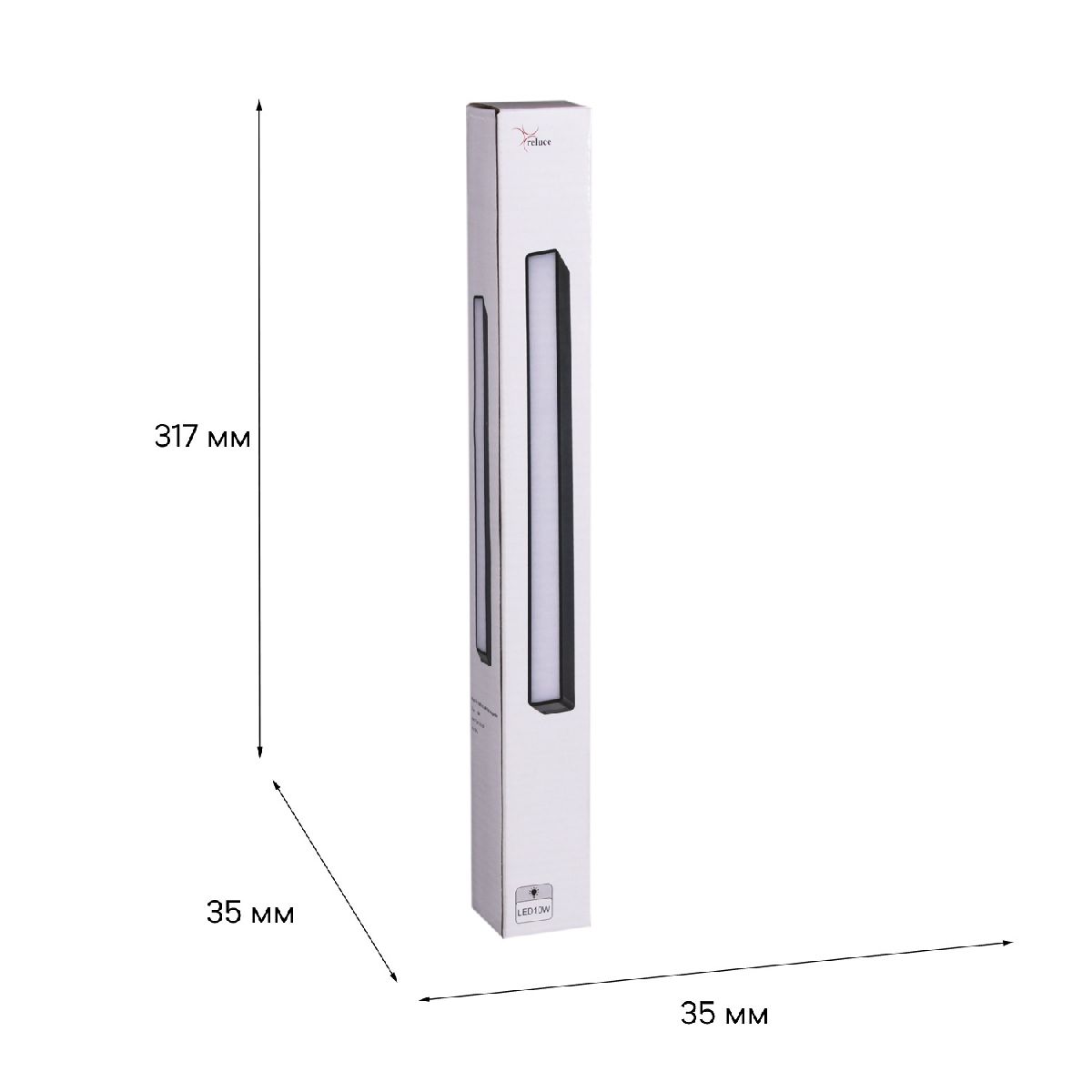 Трековый магнитный светильник Reluce 13003-9.3-001UR magnetic LED10W BK