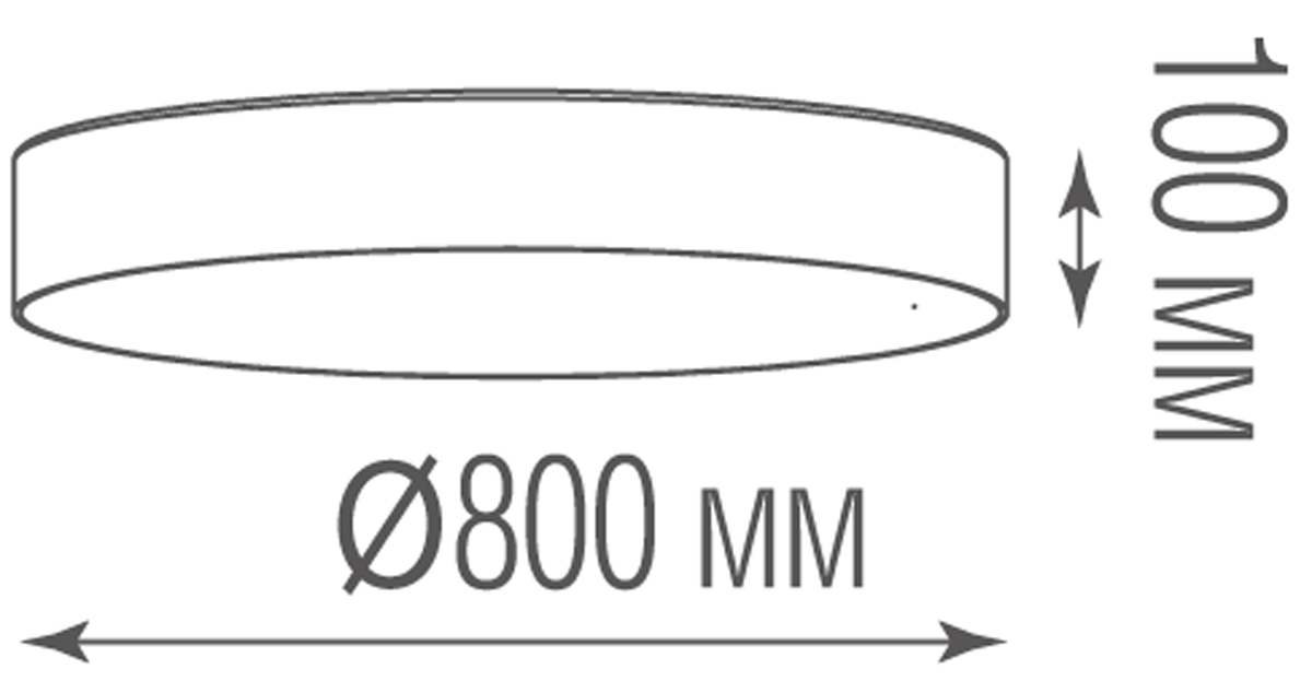 Потолочный светильник Donolux Plato C111052/1 D800B