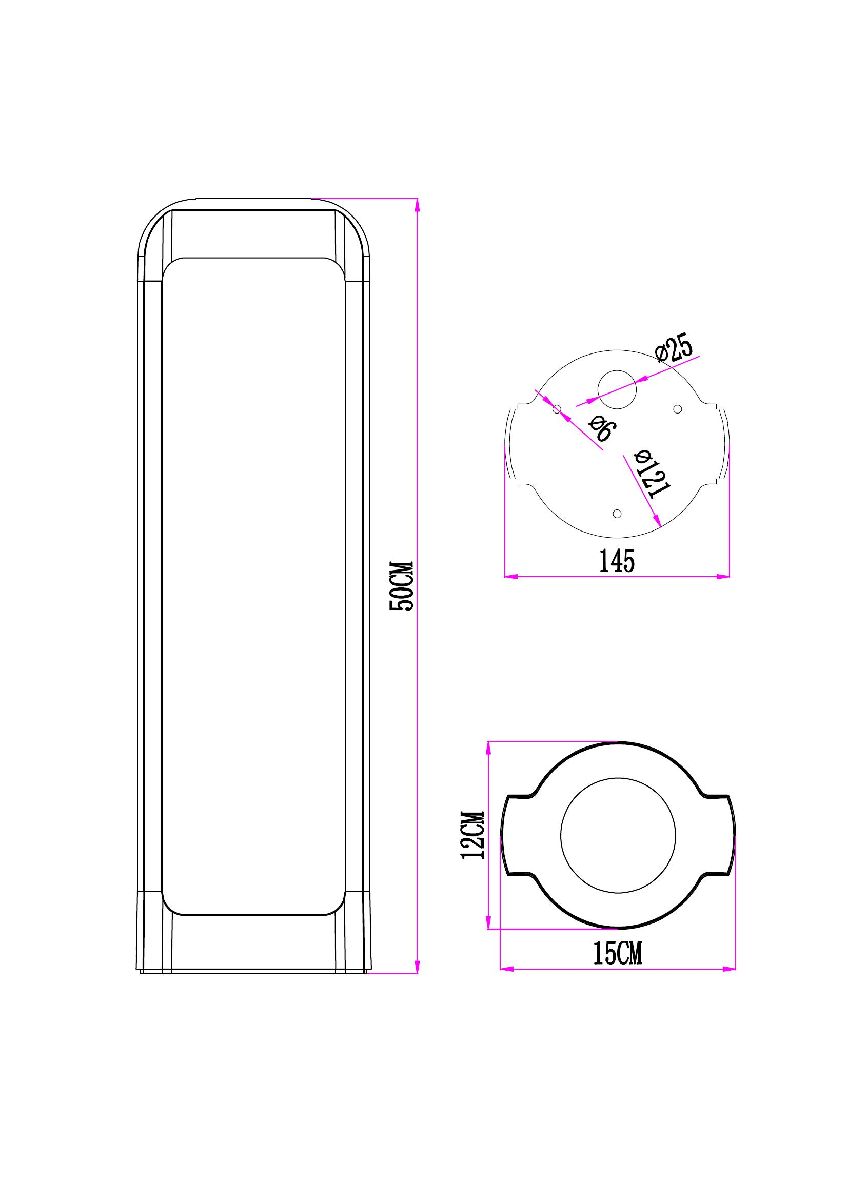 Ландшафтный светильник Arte Lamp Suhail A1646PA-1BK