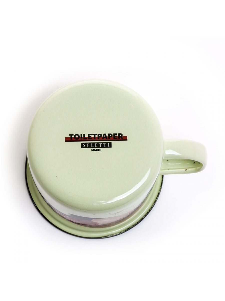 Кружка Mug Eye Seletti Toiletpaper Enamel 16854