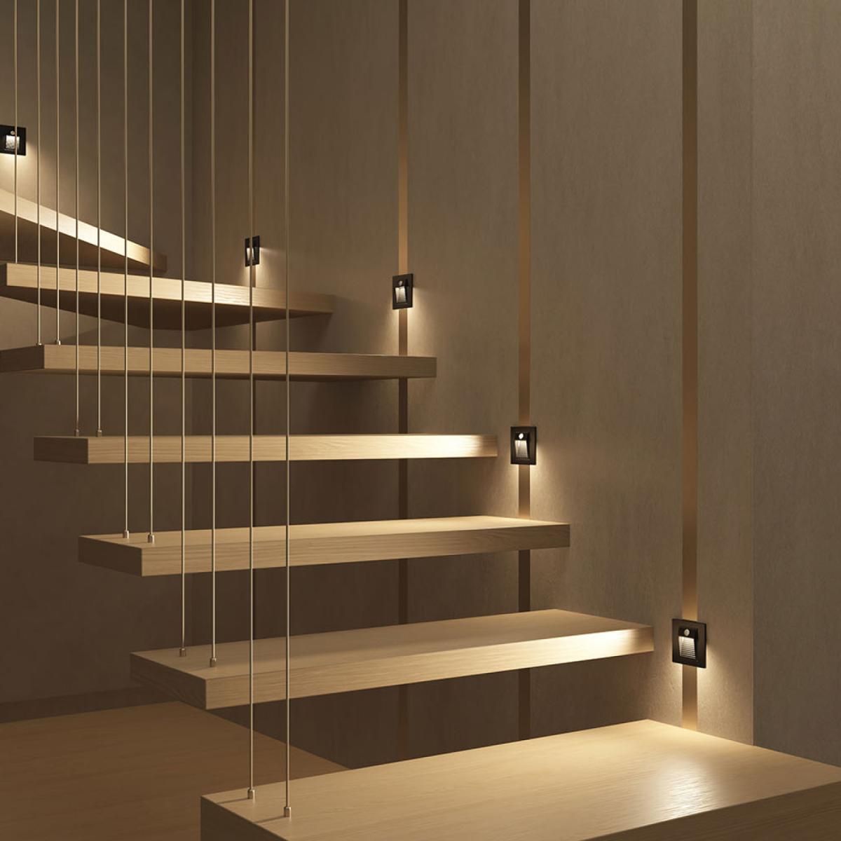 Встраиваемый светодиодный светильник Denkirs Sensor DK1020-BK