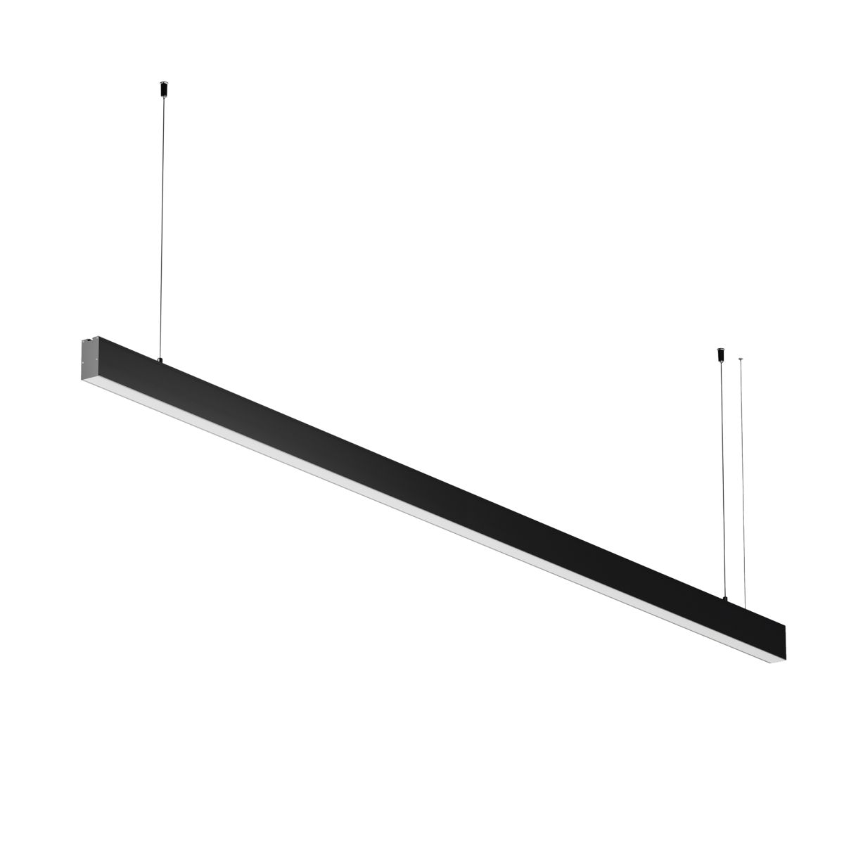 Линейный подвесной светильник Maytoni Technical 4000K 35x67 (Черный, 2 м) LL312048